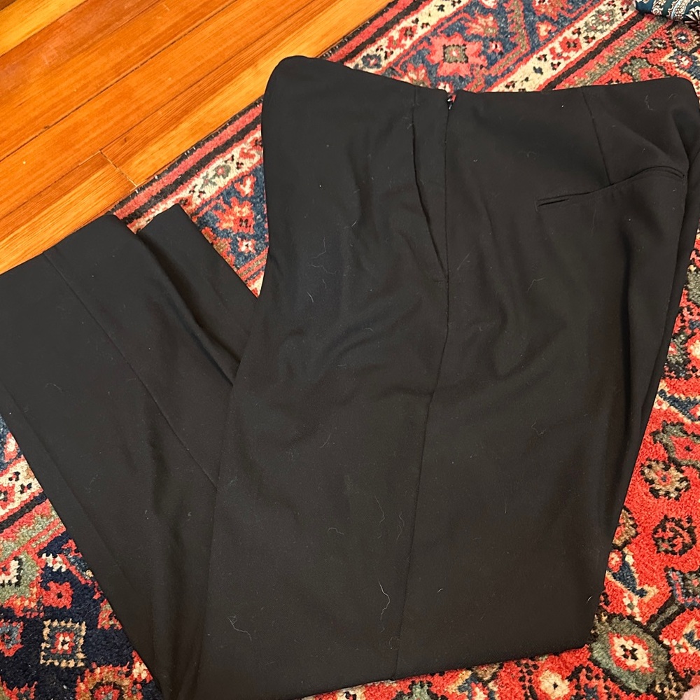 Ann Taylor Side Zip Black Pants